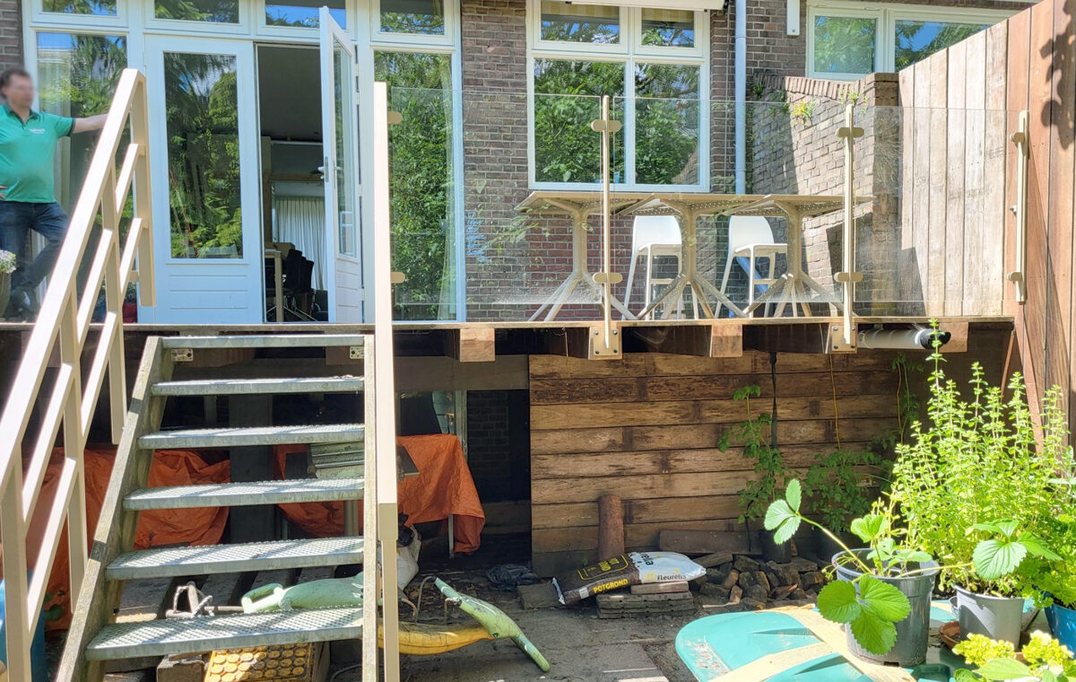 Glazen balustrade en veiligheid