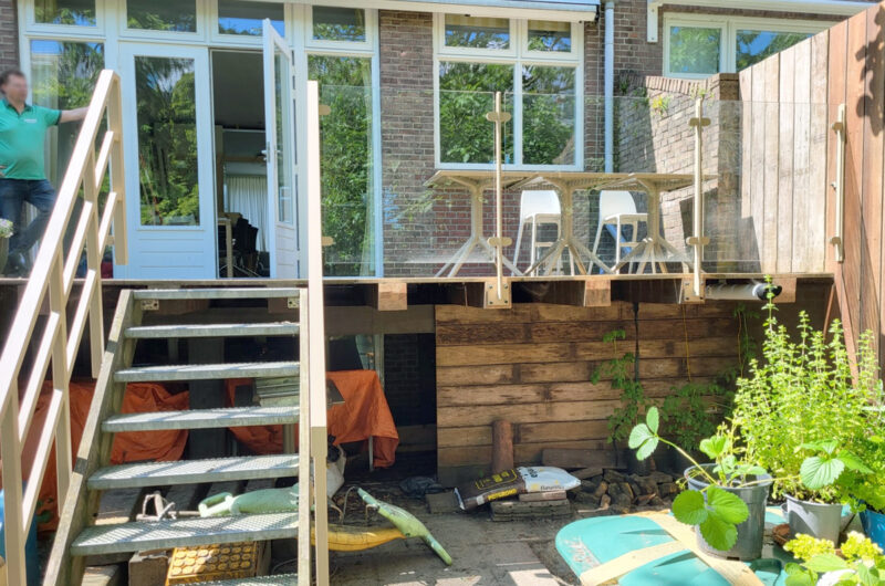Glazen balustrade en veiligheid