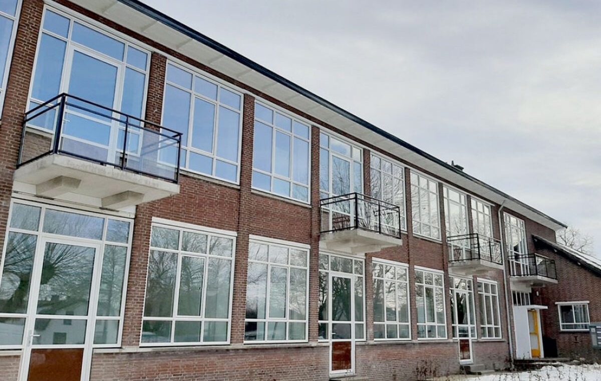 Glazen balustrade repareren