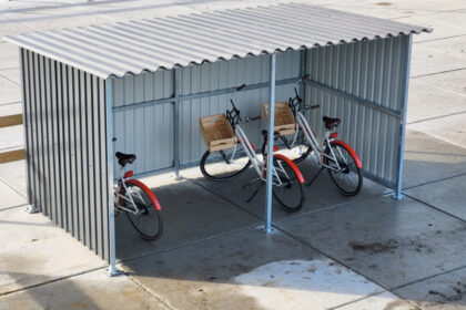 onderhoud stalen fietsenhok