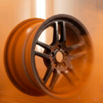 poedercoaten van motorvelgen