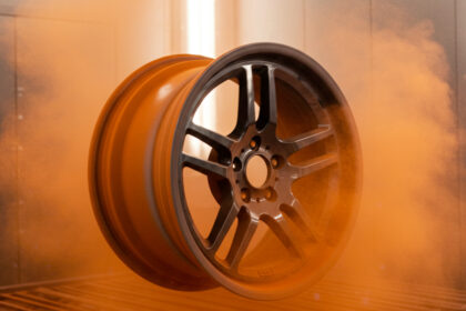 poedercoaten van motorvelgen