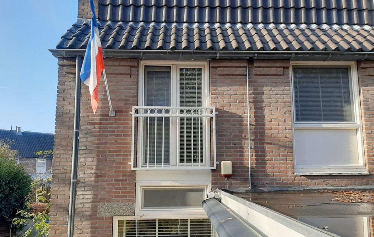 stalen frans balkonhek op maat