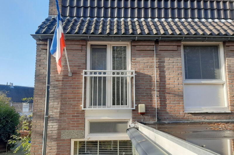 stalen frans balkonhek op maat