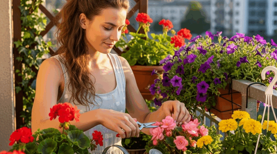 Boeken over balkontuinieren
