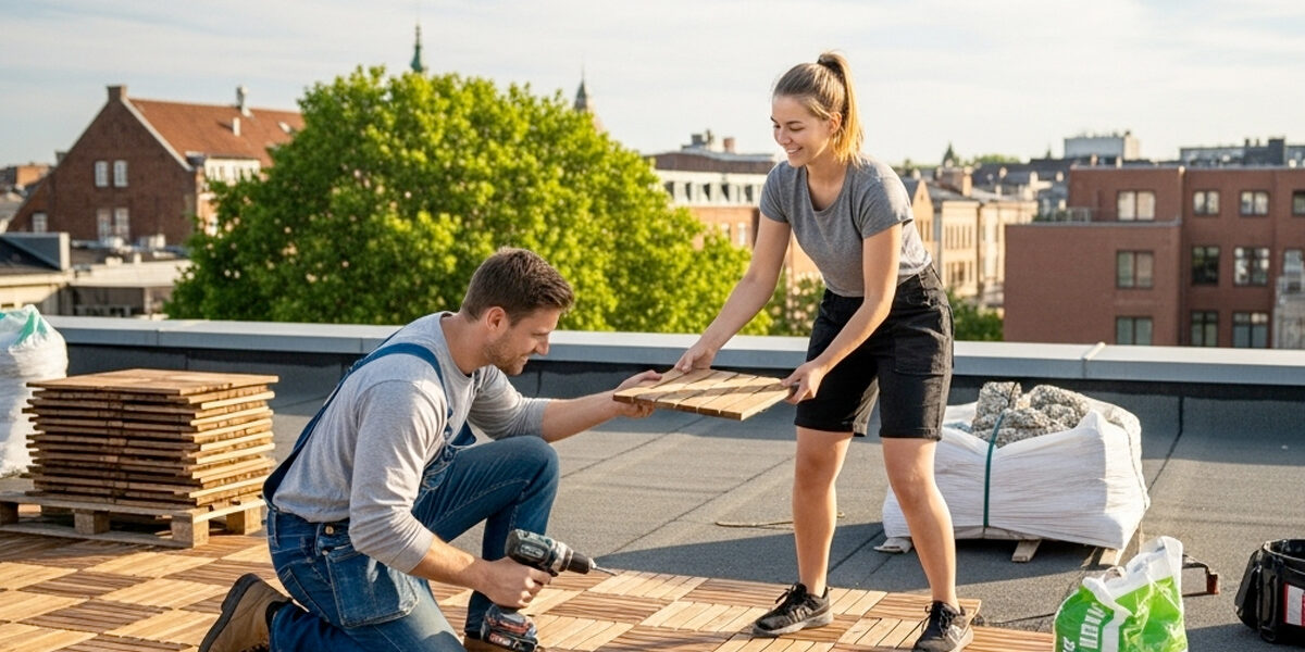 Dakterras aanleggen voor dummies
