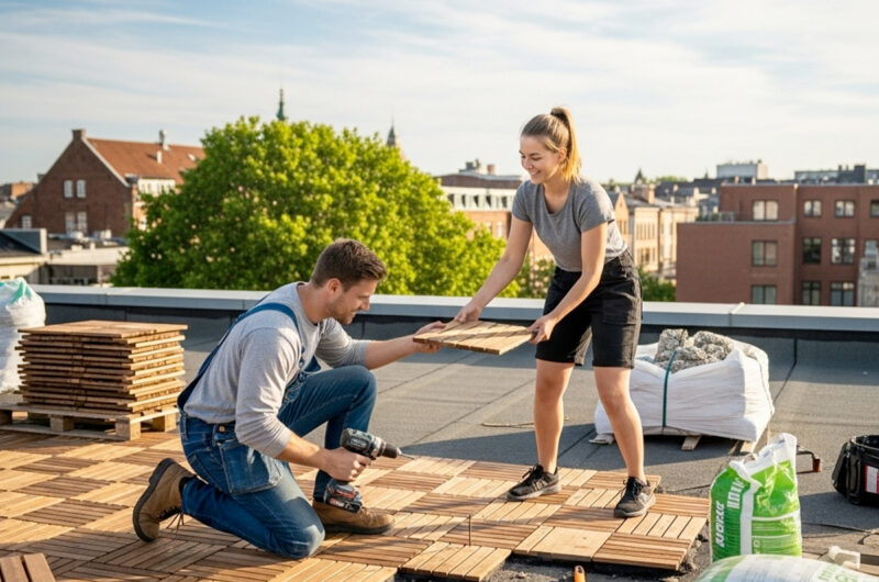 Dakterras aanleggen voor dummies
