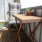 Houd een balkondoek wind tegen