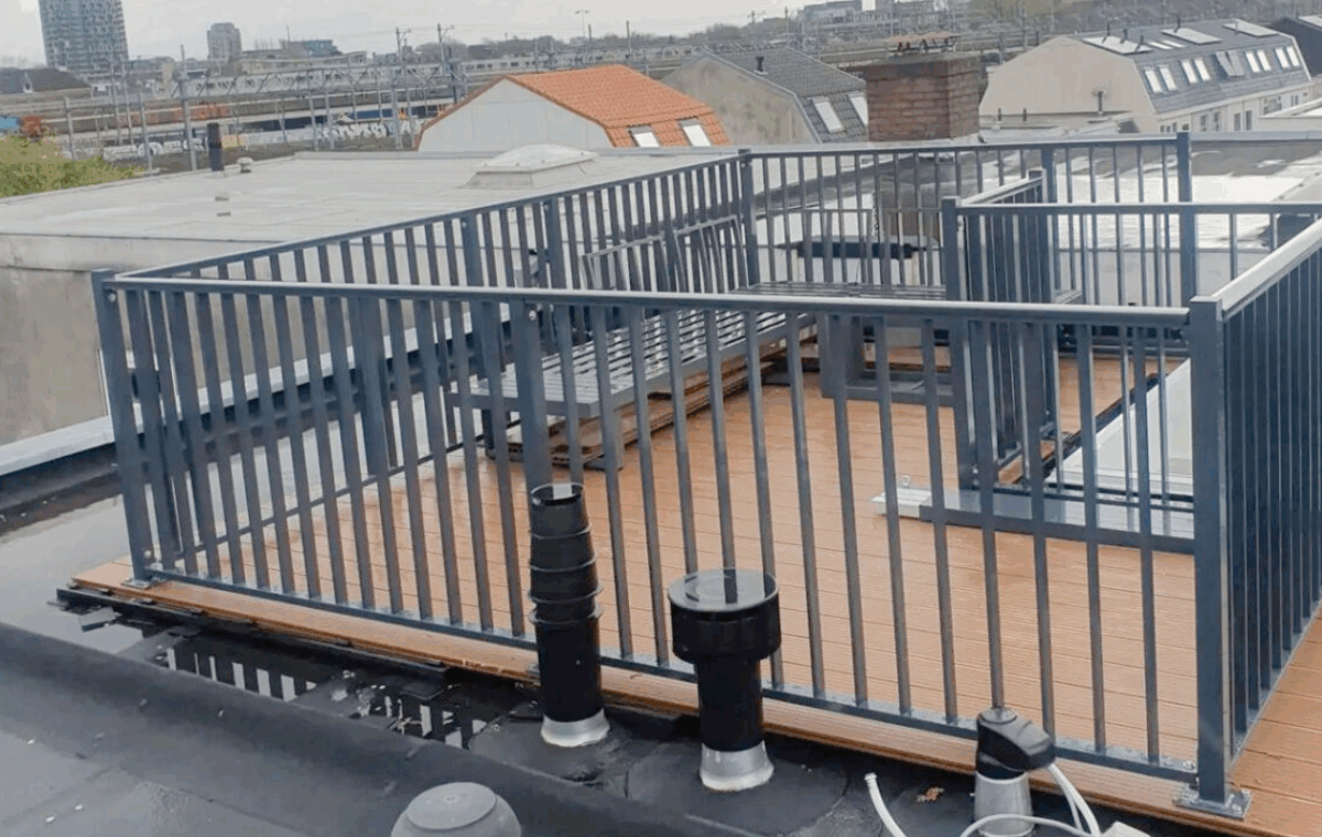 Dakterras hekken bestellen