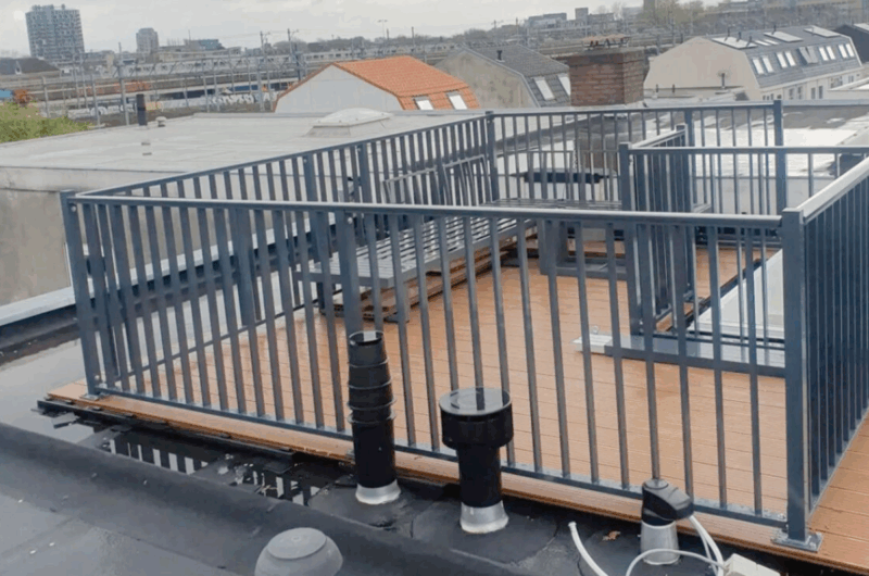 Dakterras hekken bestellen