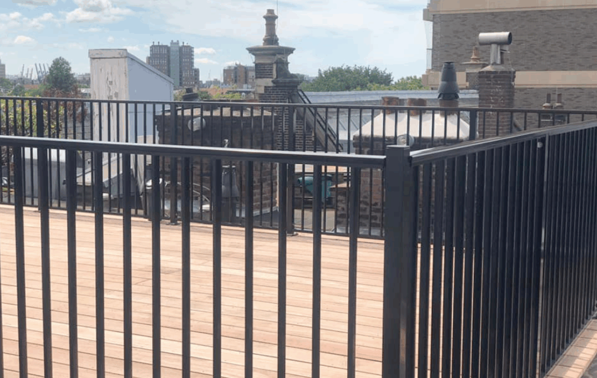 Dakterras hekken op maat