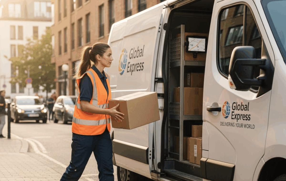 Koeriersbedrijf in Amsterdam