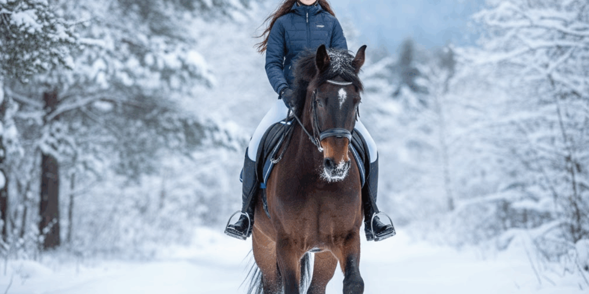 Paardrijden in de winter
