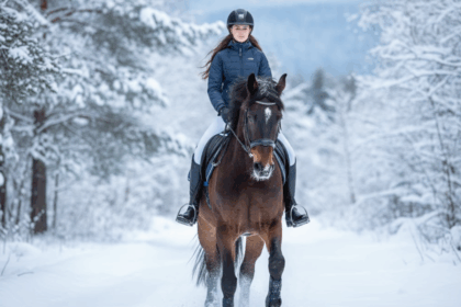 Paardrijden in de winter