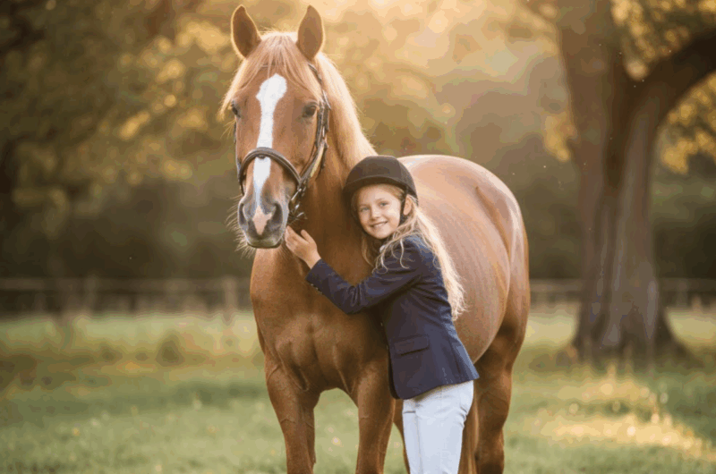 Paardrijden met kinderen
