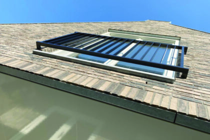 Stalen Frans balkonhek modern