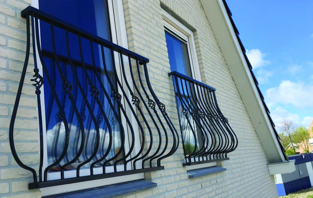 Stalen Frans balkonhek online bestellen