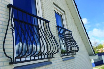 Stalen Frans balkonhek online bestellen