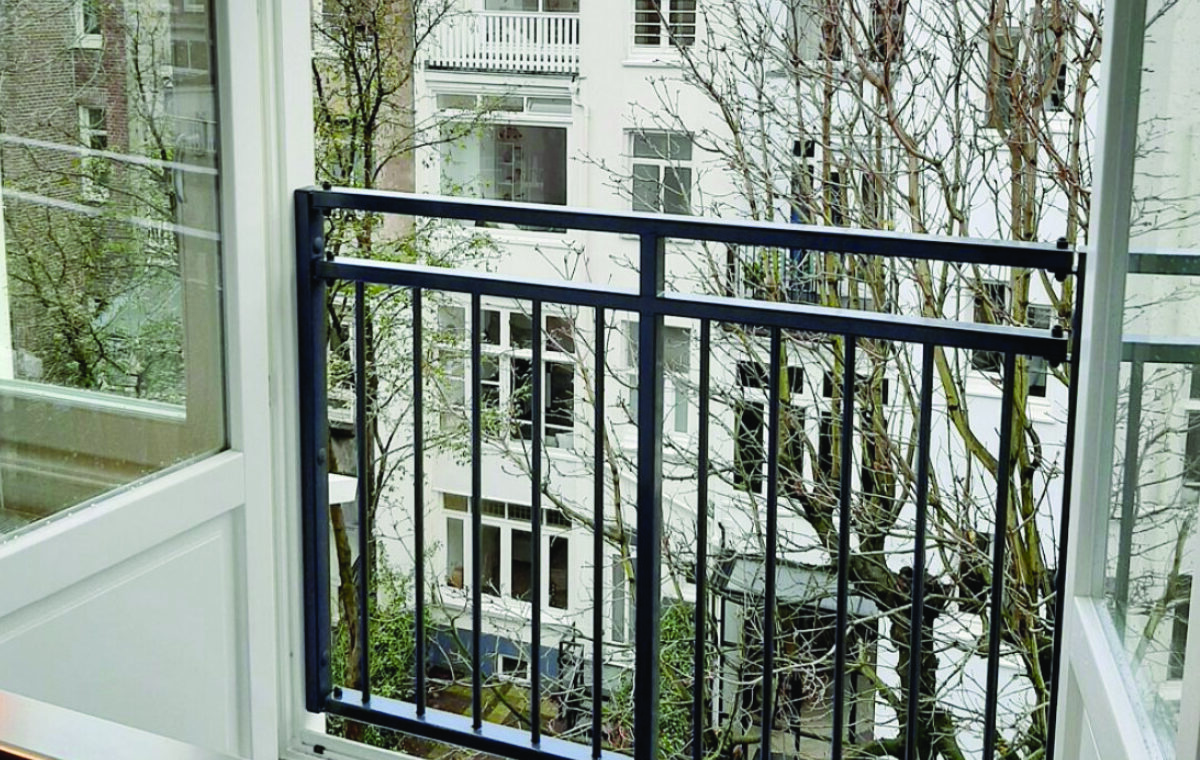 Stalen Frans balkonhek producent