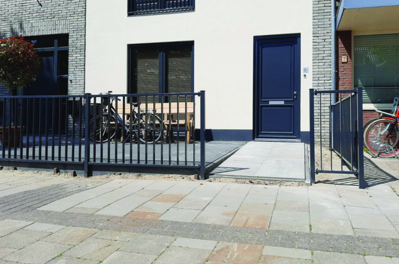 Stalen hekwerk modern