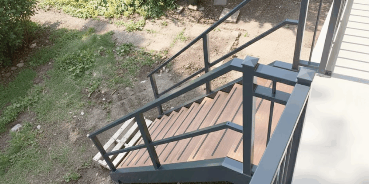 Stalen trap bestellen