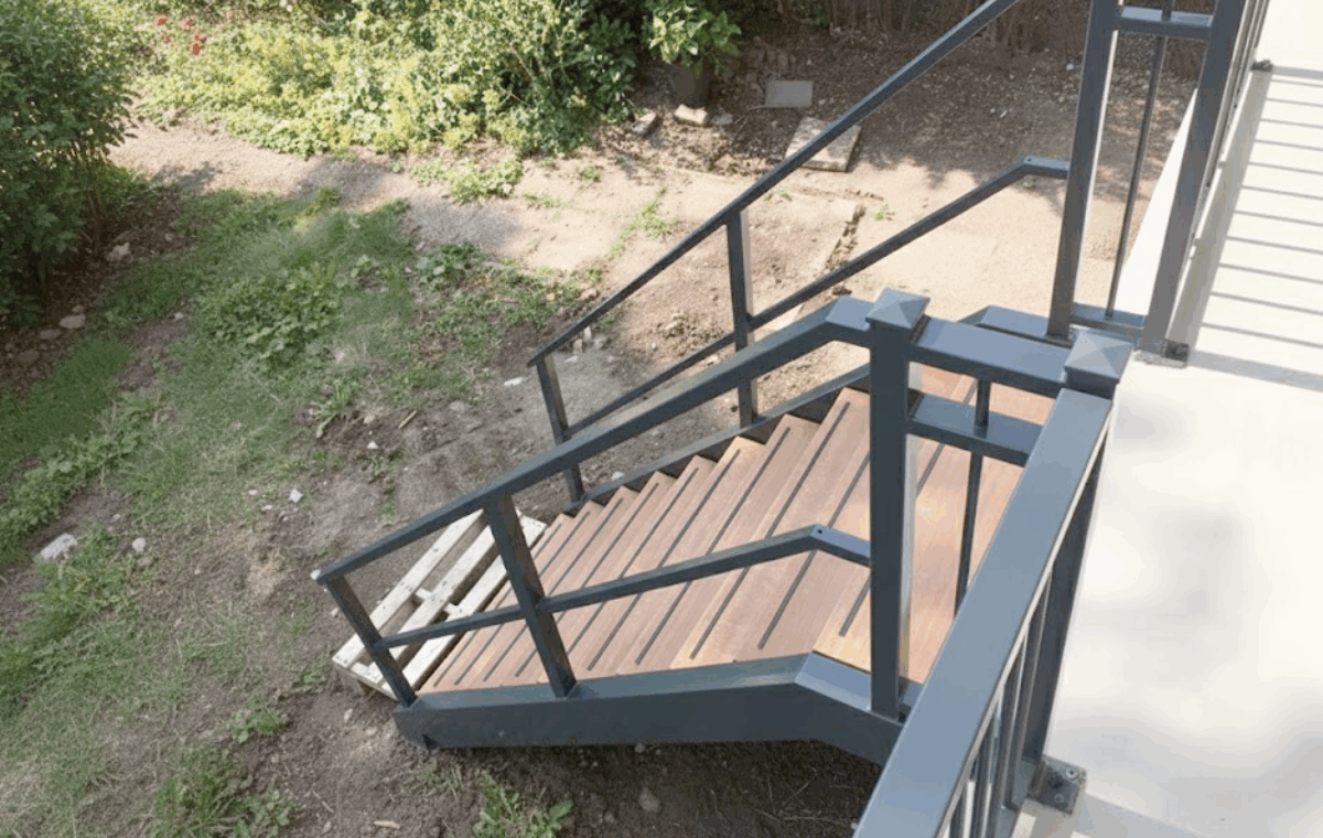 Stalen trap bestellen