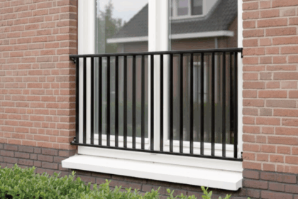 Aluminium Frans balkonhek