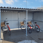 Stalen fietsenhok laten plaatsen