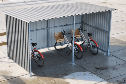 Stalen fietsenhok laten plaatsen