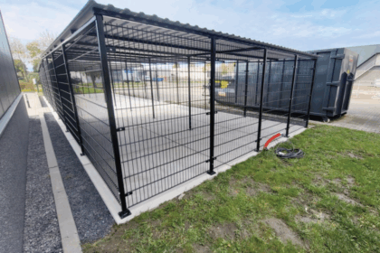 Stalen fietsenhok laten plaatsen