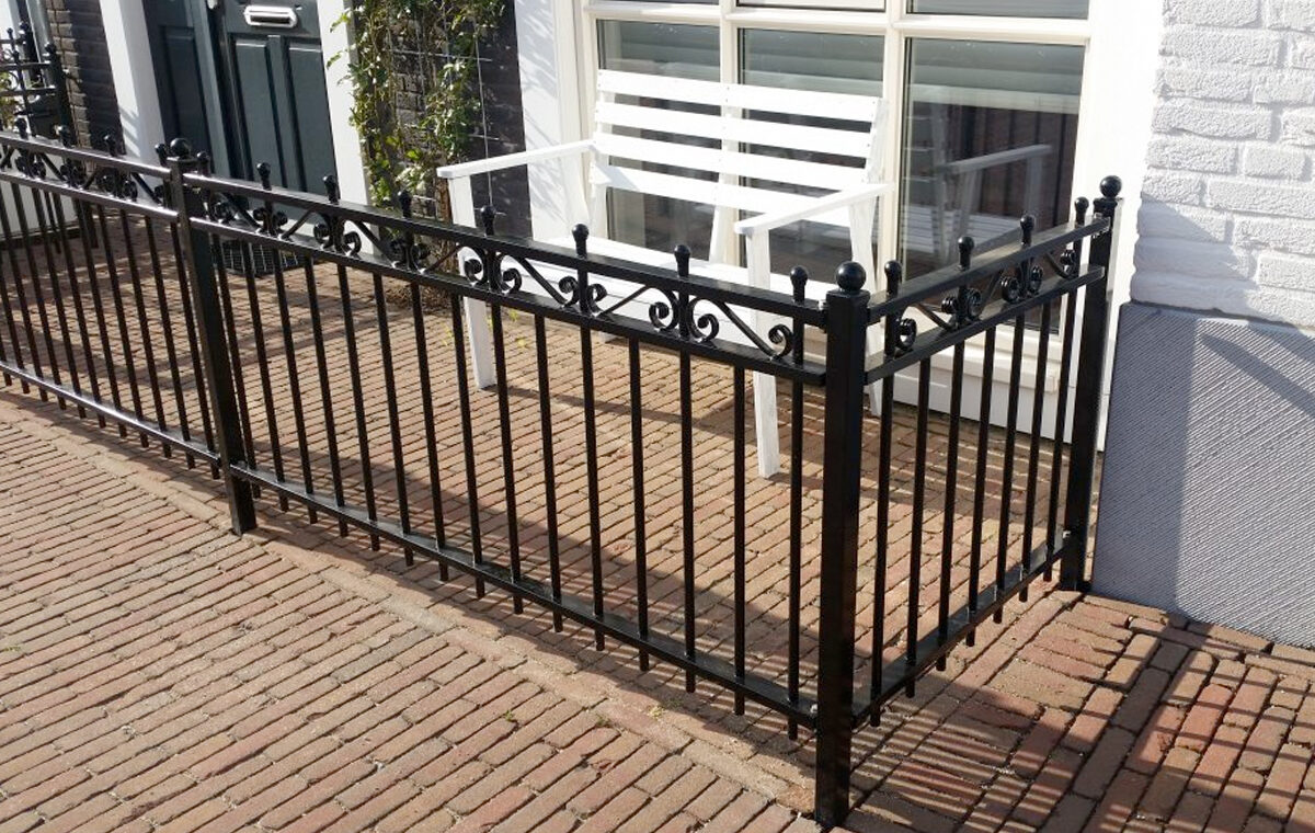 sierhekken van staal