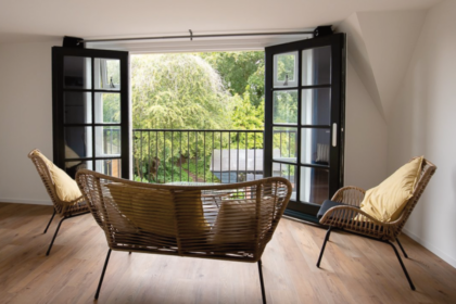 Stalen Frans balkonhek laten maken