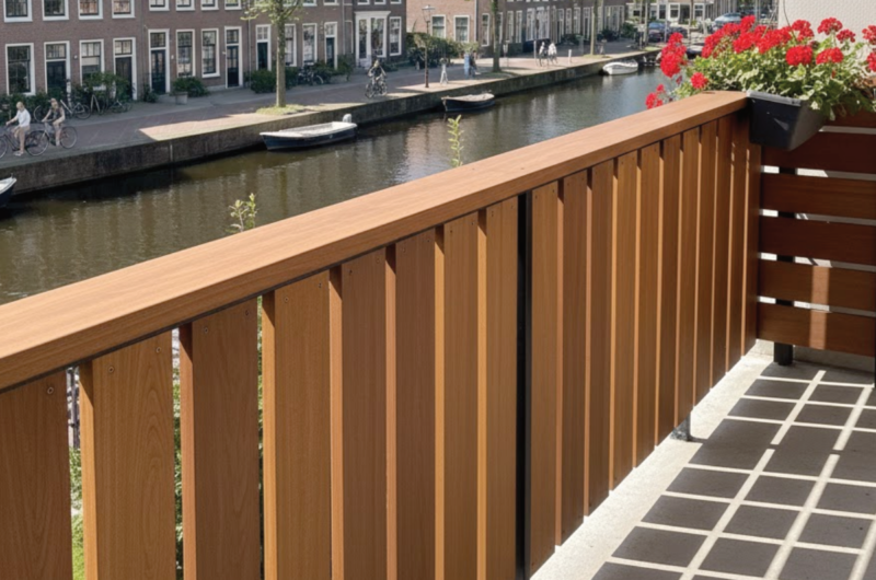 Voordelen houten balkonhek