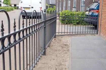 Voortuin hekwerk DIY