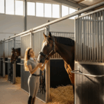 Paardenbox wanden thermisch verzinkt