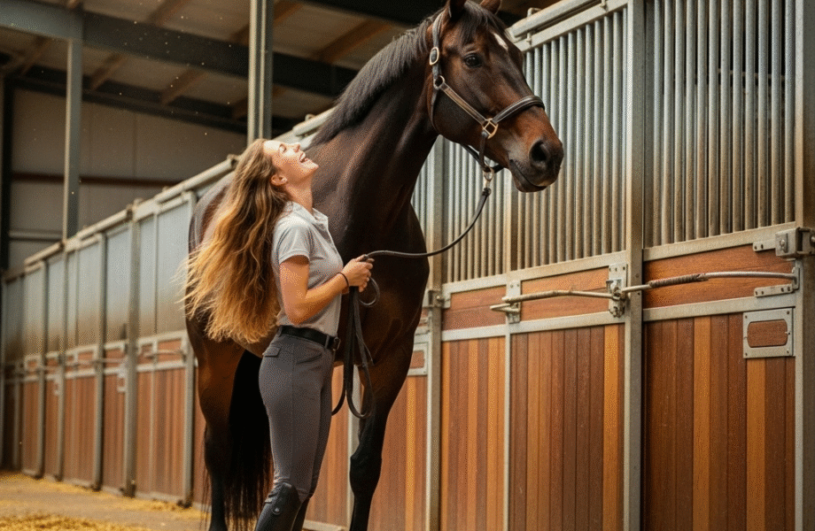 Paardenbox wanden voor paardenstal