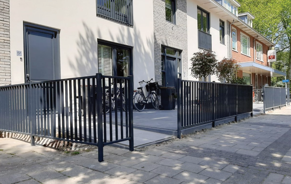 Stalen tuinhekwerk op maat gemaakt