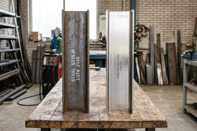 Wat is beter RVS of staal