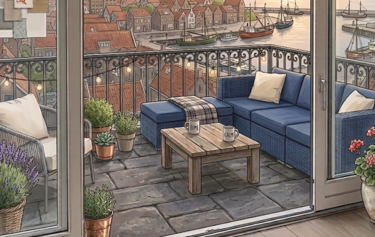 Hoe kan ik mijn balkon goedkoop pimpen