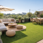 Kunstgras op dakterras