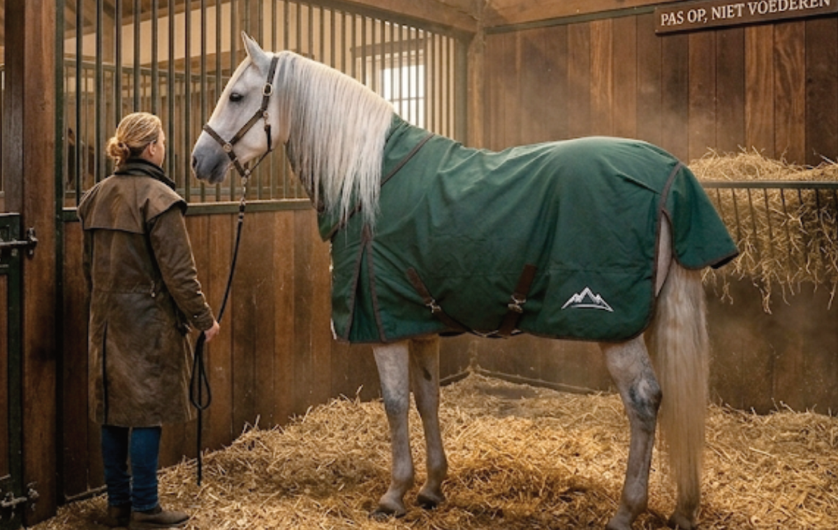 paardendeken wassen